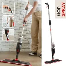 Mop Spray Com Reservatório Esfregão Rodo de Limpeza Microfibra