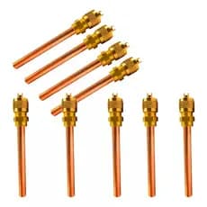 VÁLVULAS DE SERVIÇO REFRIGERAÇÃO SCHRADER 1/4 - 50MM