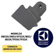 SUPORTE DO PUXADOR DA PORTA REFRIGERADOR ELECTROLUX ORIGINAL - DB52X - DB53 - DT52X (DEMAIS MODELOS  NA DESCRIÇÃO)