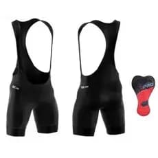 Bretelle Masculina Forro Gel D100 BeFast ciclismo com 2 Bolsos BIKE/MTB/SPEED/CICLISTA/BICICLETA