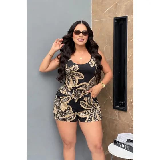 conjunto maio tendencia moda body bory feminino luxo praia piscina festa short roupas
