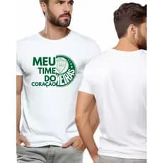 Camiseta VERDÃO - MEU TIME DO CORAÇÃO blusa camisa moda masculina em promoção