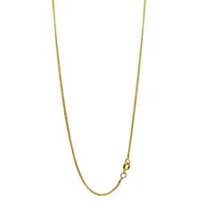 Corrente Unissex Moeda Antiga 70cm 1,5mm Cordão Polido Banhado a Ouro 18k com garantia de fabrica