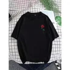 Camiseta Masculina Basica Streetwear rosa T-shirt Camisa premium
