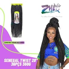 SENEGAL TWIST 28" -  36PÇS - 360G