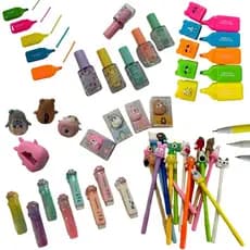 Papelaria Fofa Presente Kit 10 Itens Criativo Menina Menino