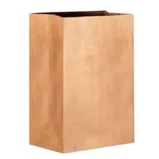 25 Saco Liso Pequeno P Sem Alça Papel Kraft Menor Preço Delivery