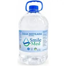 Água Destilada 5 Litros P/ Autoclave, Cpap- Smile Med