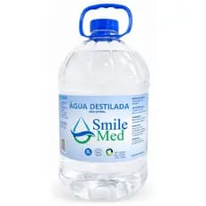 Água Destilada 5 Litros Smile Med Para Autoclave CPAP Limpeza de Cosméticos Radiador Bateria
