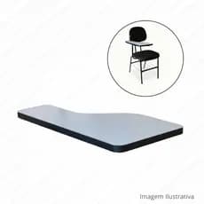 Prancheta Escolar para Cadeira Universitária em MDF Resistente