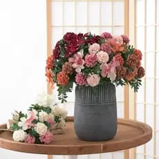 Buquê Ramo de Cravos Artificial para Decoração- XX801836
