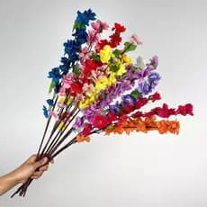 Kit 10 a 40 Buquê De Flores De Cerejeira Artificial, Flor Pessegueiro, Estilo oriental Decoração 65CM  A-504