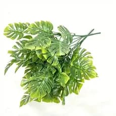 Plantas matinho 15 folhas Artificial Floral Folhagem Costela de Adão para Decoração Sd801328