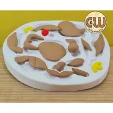 Molde Silicone Cabelo - Tamanhos e Tipos Diferentes Confeitaria e Artesanato - Festa