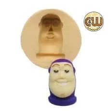 Molde Silicone Buzz Lightyear / Toy Story - Decoração, Confeitaria e Artesanato – Biscuit - Festa