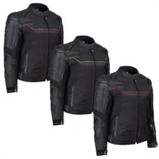 Jaqueta Moto Feminina TEXX Falcon V2 Lady Jaqueta em Couro Com forro térmico integral removível