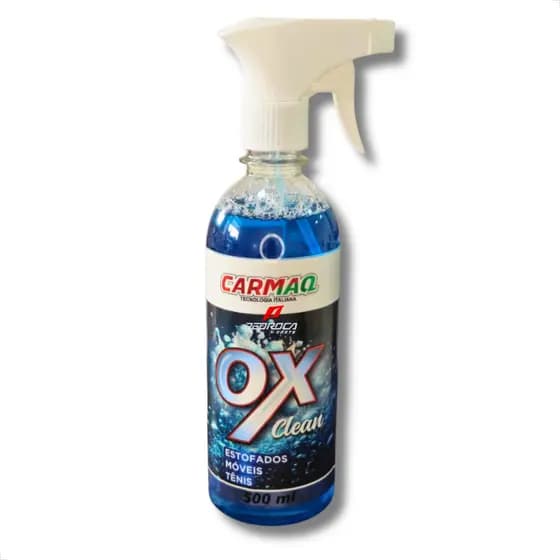 Limpador Multiuso Carmaq Oxclean Tira Mancha Limpa Tênis Sofa Carro MDF Estofados, Inox 500ml