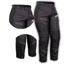 Calça Moto Feminina Texx Strike V3 Lady Proteção CE Resistente Agua Forro Removível Ventilada