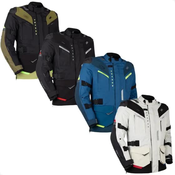 Jaqueta TEXX Nomade Big Trail Resistente à Água, Térmica e Proteções Nível 2 Ventilada Para Hidrobag