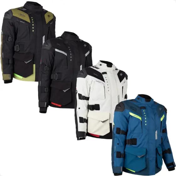 Jaqueta TEXX Nomade Lady Proteção Completa 4 em 1 p/ Motoqueiras c/ Forro Térmico e Resistente Àgua