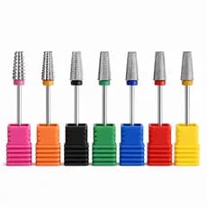 Broca Unha Gel Tungstênio Umbrella Topo Reto Nails designers