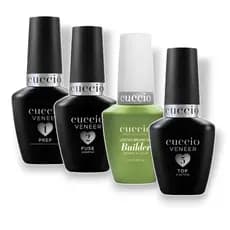 Kit Passos Cuccio Blindagem Base Builder Calcium Preep Fuse Top Coat