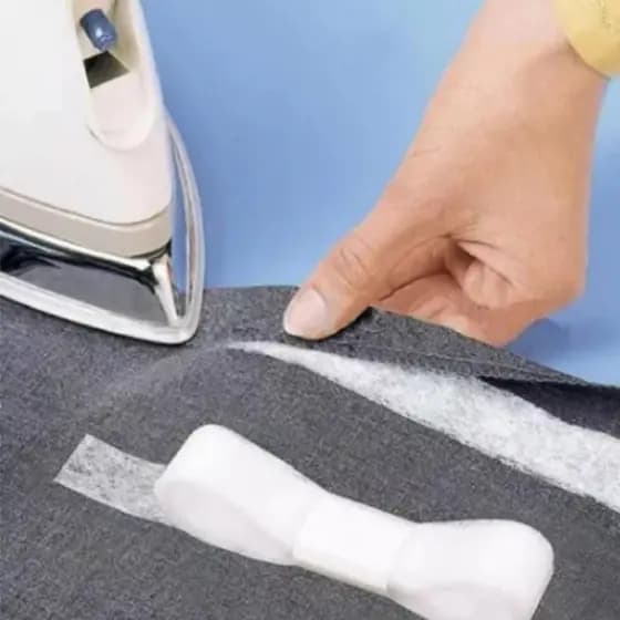Fita Barra Mágica® ORIGINAL - bainha Barra Calça Jeans Roupa Bainha cortina Ferro Passar tik tok