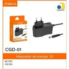 Adaptador Fonte de energia bivolt 5v/2a P4p/Tv box (CGD-01) Adaptador para Tv box e outros