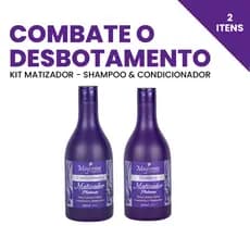 Kit Shampoo E condicionador Tratamento Capilar Matizador para Loiros e