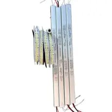 4 fitas Leds 240Leds/M + 4 Fontes Slim 10A 12v ideal para perfil de Led
