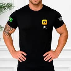Camiseta 100% Algodão Personalizada Uniforme Para Trabalho UBER 99 Táxi Maxim Masculino Ou Feminino Malha Premium