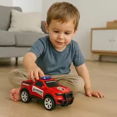 Caminhonete Bombeiro Carrinho Infantil Veículo Brinquedo Presente Menino Criança