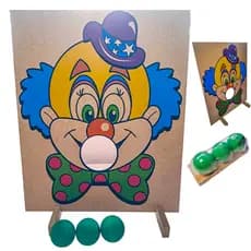 Boca Do Palhaço Brinquedo Divertido Para Coordenação Motora
