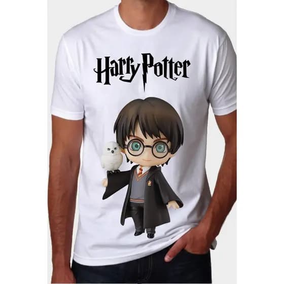 camisa Harry Potter camiseta unissex varias estampas camiseta Harry Potter infantil e adulto