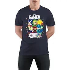 Camiseta Camisa Super Mario Bros Gamer Blusa infantil e Adulto 100% Algodão Blusa unissex Varias Estampas