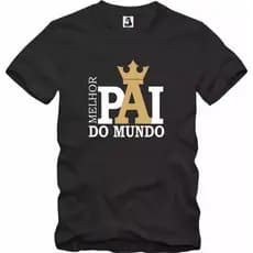 Camisa T-shirt Linda Dias Dos Pais Melhor Pai Do Mundo Pai Filho