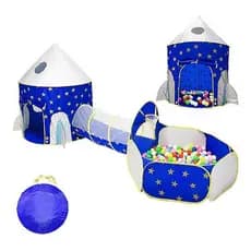 Barraca Infantil Menino - túnel 3em 1