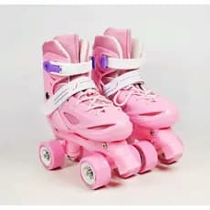 Patins Quad infantil rosa menina com regulagem de tamanho do 28 ao 32, 33 ao 36 e 37 ao 39 Melhor preço Melhor Preço!!