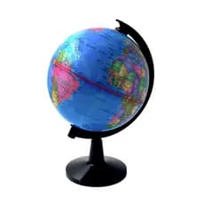 Mini Globo Terrestre Giratório de Plástico