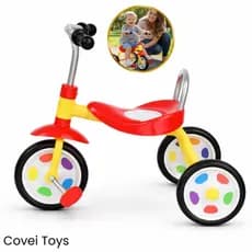 Triciclo Bebê Infantil Motoquinha Velotrol Brinquedo Infantil Velotrol Com pedal