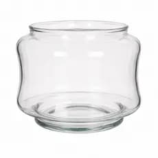 Vaso de Vidro Decorativo Transparente para Arranjos Flores Terrário Centro de Mesa