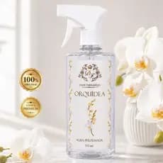 Água Perfumada Orquídea Dani Fernandes 510 ml Aromatizante para Casa Tecidos Sofá Toalhas Cortinas