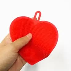 Esponja de Limpeza Silicone Multiuso Lavar Pratos Talheres