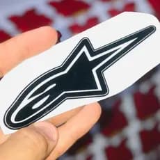 Adesivo Alpinestar Impresso com PROTEÇÃO
