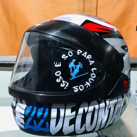 Adesivo pequeno ISSO É SÓ PARA LOUKOS / FAMILIA 22 DE CONTAGEM / OS MENINOS DAS ENTREGUINHA
