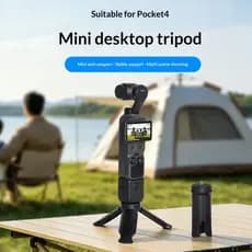 Adequado para DJI OSMO POCKET 4/3 tripé Base estabilizador do telefone móvel cardan câmera suporte acessórios