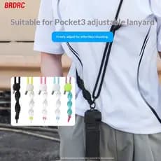 Adequado para DJI OSMO POCKET 4/3 com cordão Crossbody para câmera esportiva acessórios Anti-perda