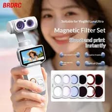 Adequado para Insta360 Luna Ultra filtro preto macio proteção UV ND redução de luz CPL polarizador acessórios