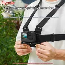 Adequado para DJI OSMO ACTION 5 PRO/4/GOPRO alça de peito de ombro duplo acessórios de suporte de estabilização de câmer
