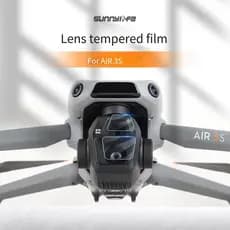 Sunnylife adequado para DJI AIR 3S lente filme temperado acessórios película protetora HD fino acessórios de filme à pro